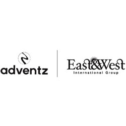 Adventz and East _ West International Group logo